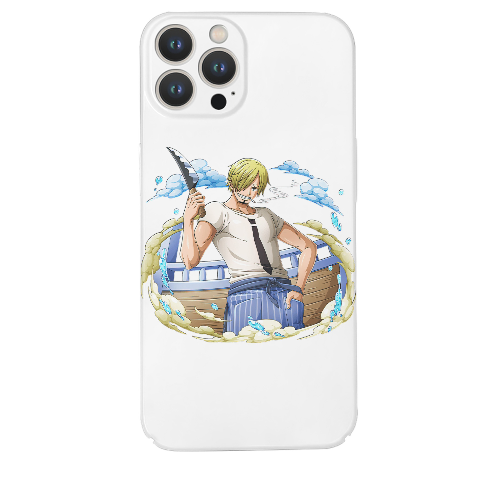 （画像用） ワンピース サンジ ONE PIECE Sanji 【iPhone 14シリーズ対応】ハードケース
